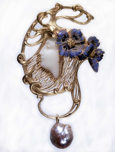 Joyería, colgante de René Lalique (1860-1945) de Rene Jules Lalique