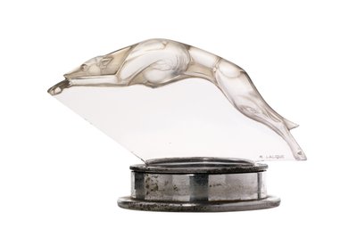Rara Mascota Levrier de Rene Jules Lalique