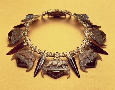 Collar de tigre de Rene Jules Lalique