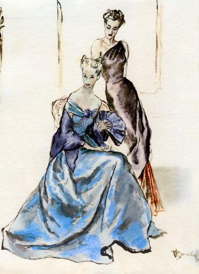 Moda francesa del siglo XX, 1938 de Rene Robert Bouche