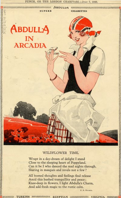 Cigarrillos Abdulla de Rene Vincent