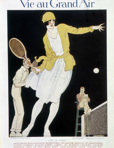 Suzanne Lenglen de Rene Vincent