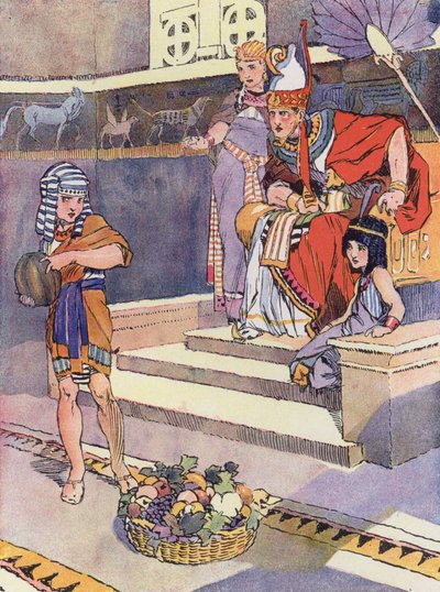 Una pequeña egipcia bajo Ramsés II de Rene Vincent