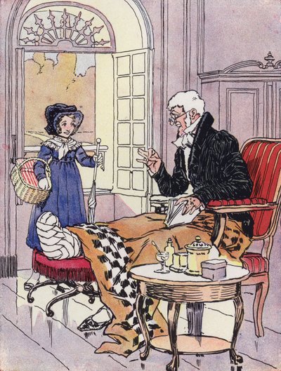 Una Niña Pequeña bajo la Restauración de Rene Vincent