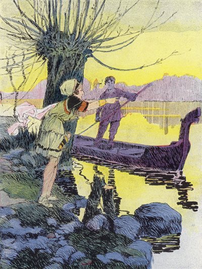 Una Pequeña Gala Antes de la Conquista Romana de Rene Vincent