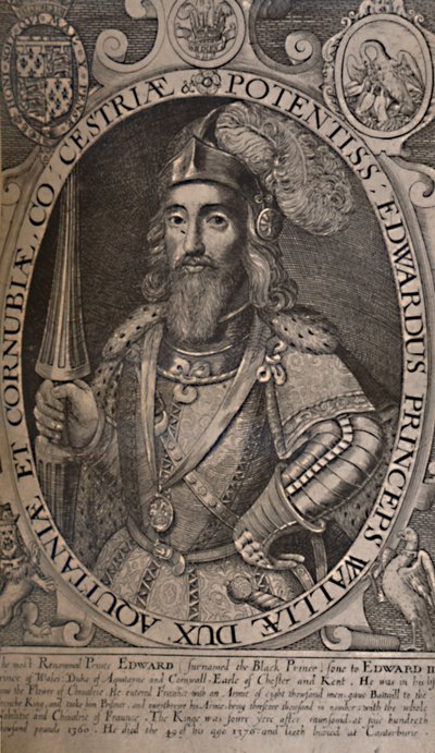 Eduardo, el Príncipe Negro, c1618 1894 de Renold Elstrack