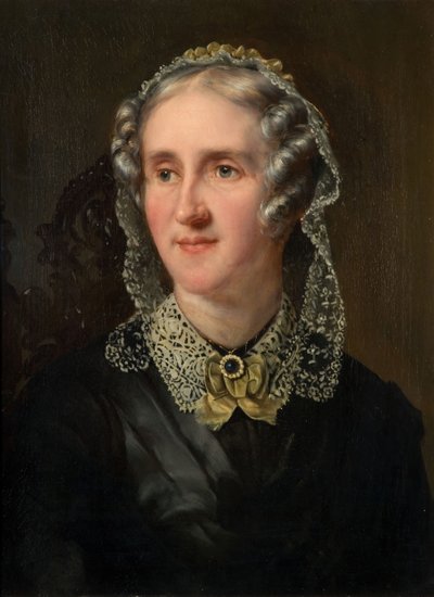 Retrato de Elizabeth Stockdale Wilkinson 1799-71, 1853 de Reuben T W Sayers