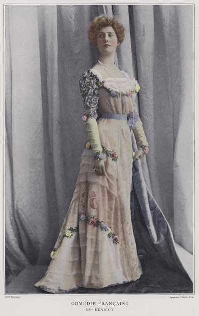 Henriette Henriot, actriz francesa de Reutlinger Studio