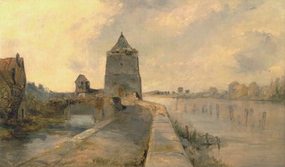 El Rin en Constanza (Konstanz-am-Rhein) de Rev. Edward Thomas Daniell