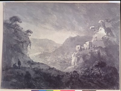 Vista en un valle serpenteante de Rev. William Gilpin