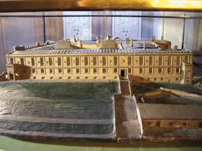 Modelo del castillo de Carlos II, 1799 de Revd. William Mounsey