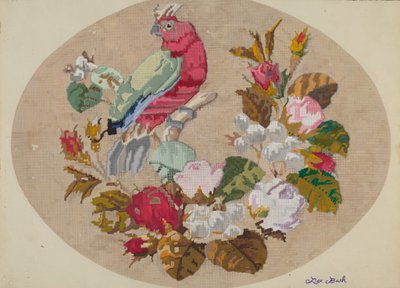 Imagen bordada, c. 1936 de Rex F Bush