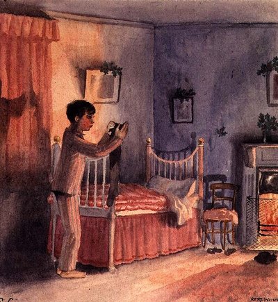 La media de Navidad, c.1921 de Rex Whistler