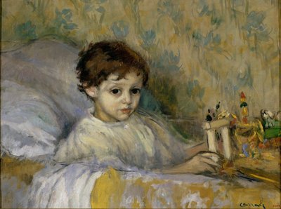 Niño Enfermo (Octavi, el hijo del artista) de Ricard Canals