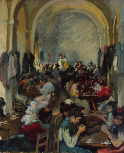 Fabricación de cigarros en Sevilla, 1899 de Ricardo Canals y Llambi