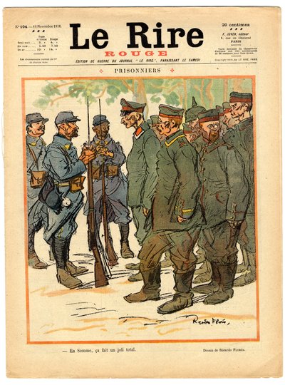 Portada de The Red Laughter, Satírico en Colores de Ricardo Flores