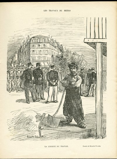 Ilustración de Ricardo Flores (1878-1918) en Le Rire de Ricardo Flores