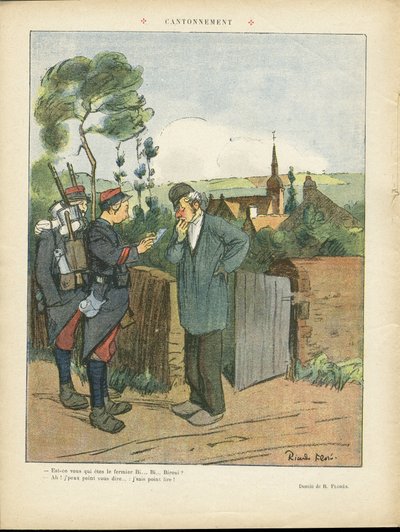 Ilustración de Ricardo Flores en Le Rire de Ricardo Flores