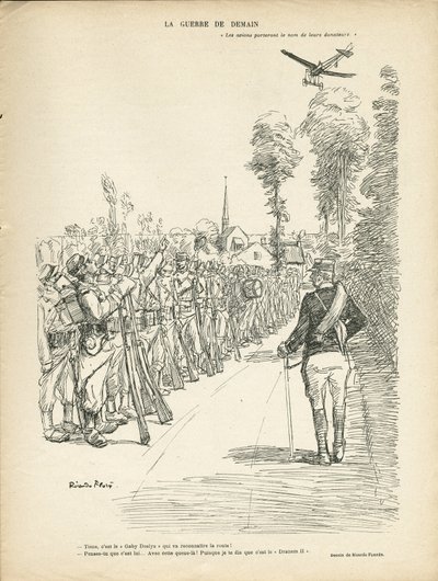Ilustración de Ricardo Flores (1878-1918) en Le Lire de Ricardo Flores