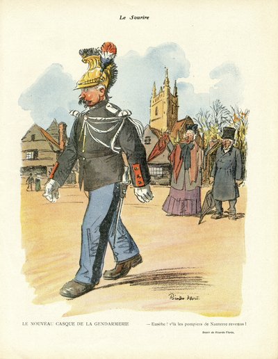 Ilustración de Ricardo Flores en Le Smile, no. 3 de Ricardo Flores