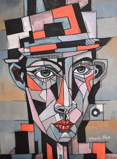 Un hombre cubista y audaz de Ricardo Maya