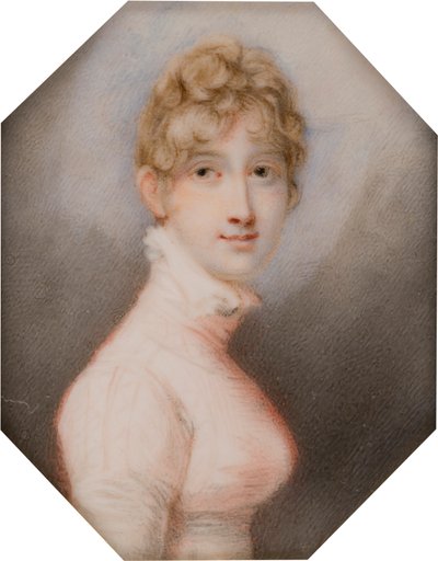 Retrato de Henrietta Anna Maria Charlette Bridgeman Simpson, posteriormente señora de Charles Pelham, condesa de Yarborough (m. 1813), c.1762-1813 (óleo sobre lienzo) de Richard (after) Cosway