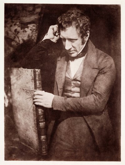 James Nasmyth, ingeniero mecánico e inventor escocés, c. 1840s de John Pardon