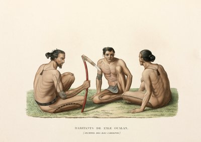 Hombres de las Islas Carolinas de John Pardon