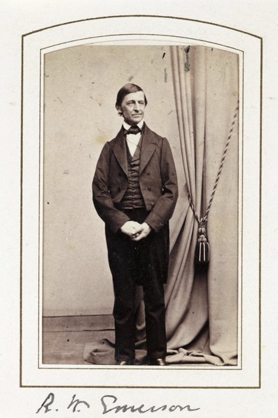R W Emerson, c. 1860 de John Pardon