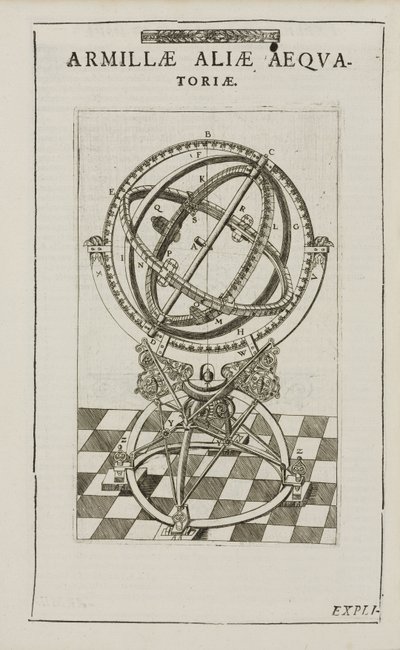 Esfera armilar ecuatorial de Tycho Brahe (c. 1580) de John Pardon