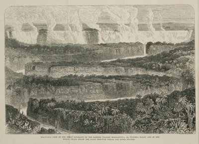 Cataratas Victoria, África (c. 1855) de John Pardon