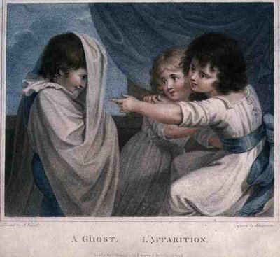 Un Fantasma, grabado por Luigi Schiavonetti, publicado por T. Simpson de Richard (after) Westall