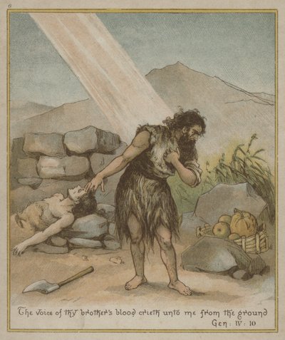 Caín, habiendo matado a Abel de Richard Andre