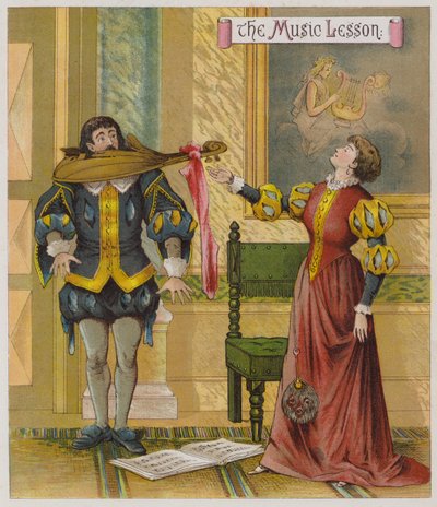 Ilustración para La Fierecilla Domada de Richard Andre