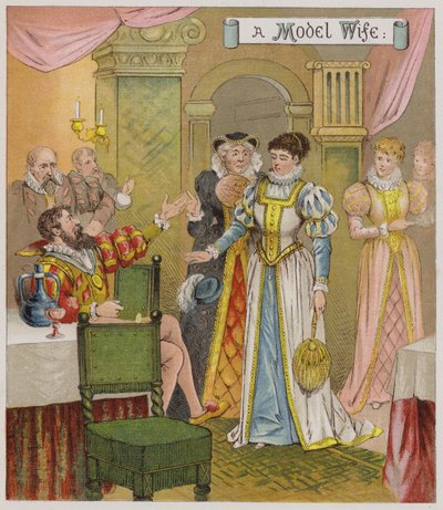 Ilustración para La fierecilla domada de Richard Andre