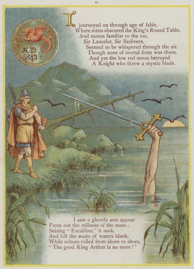 Página de Upstream de Richard Andre, Rey Arturo y Excalibur de Richard Andre