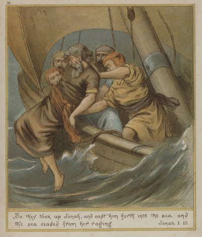 Así que tomaron a Jonás y lo arrojaron al mar de Richard Andre