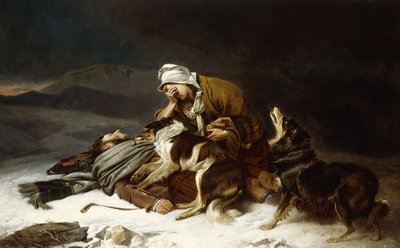 Perdido en la tormenta de Richard Ansdell