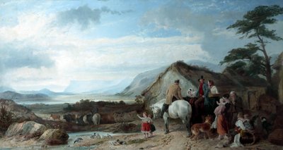 La parada del pastor, 1846 de Richard Ansdell