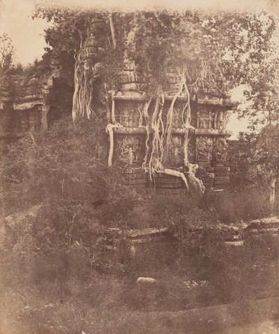 Templo de Hallibeed, India, 1856-1857 (foto) de Richard Banner Oakeley