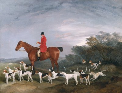 De caza, 1841 de Richard Barrett Davis