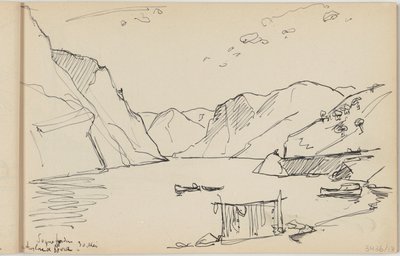 El fiordo de Sogne, el fiordo de Aurland de Richard Baseleer
