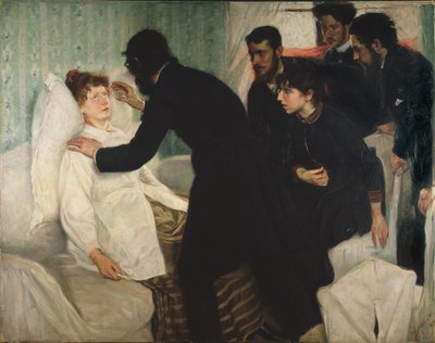 Sesión hipnótica, 1887 de Richard Bergh