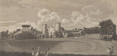 Castillo de Tunbridge en el Condado de Kent, de la Historia de Edward Hasted, 1777-90 de Richard Bernard Godfrey