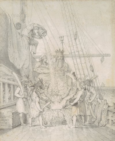 Cruzando el Trópico, 15 de octubre de 1826 de Richard Bridgens