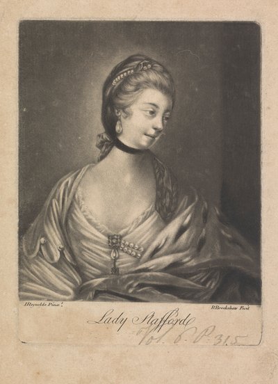 Lady Anne Wentworth, Condesa de Strafford de Richard Brookshaw