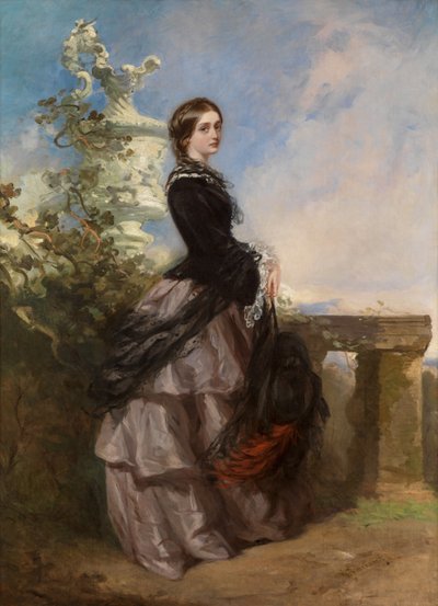 Retrato de Agnes Wilson, luego Lady Aubrey-Fletcher de Richard Buckner