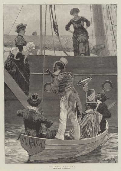 En la regata de Richard Caton II (after) Woodville