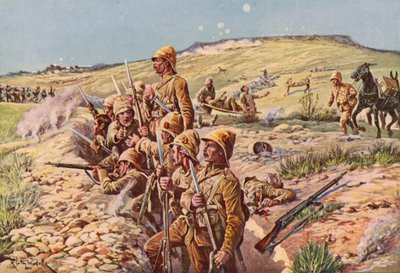 Batalla de Ladysmith de Richard Caton II (after) Woodville