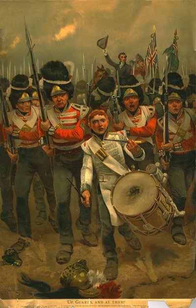 ¡Arriba, Guardias y a ellos! de Richard Caton II Woodville